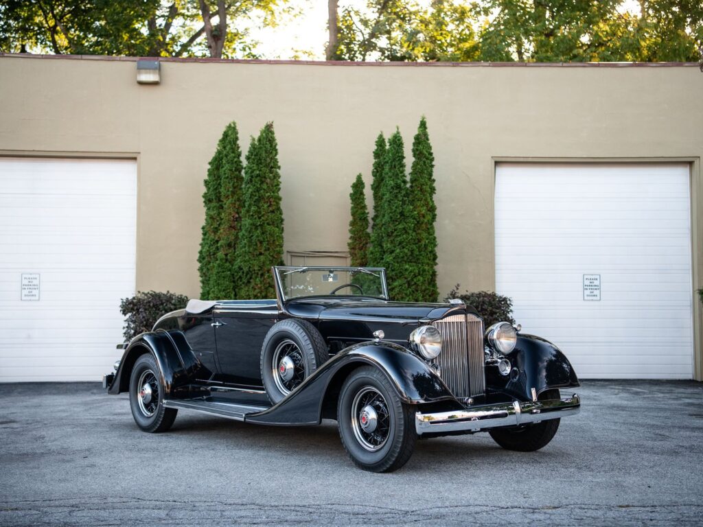 1934 Packard  Eight Coupe Roadster Series 1101  (SOLD)