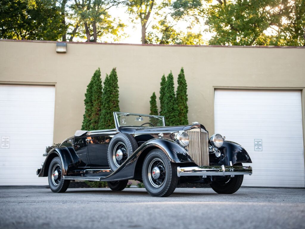 1934 Packard  Eight Coupe Roadster Series 1101  (SOLD)