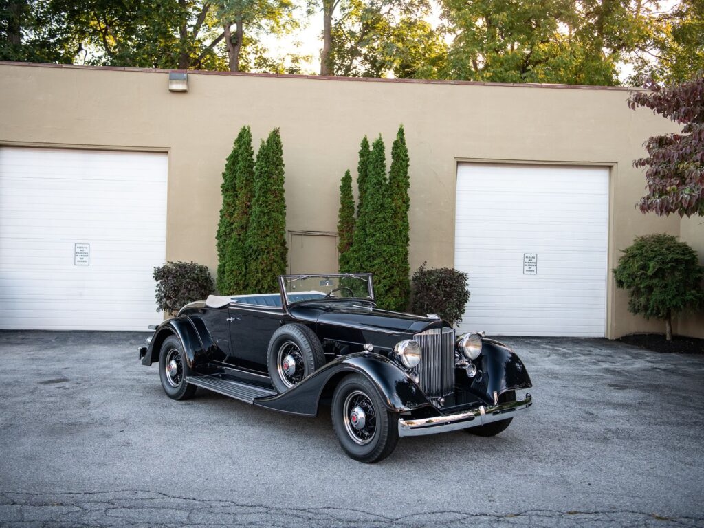 1934 Packard  Eight Coupe Roadster Series 1101  (SOLD)