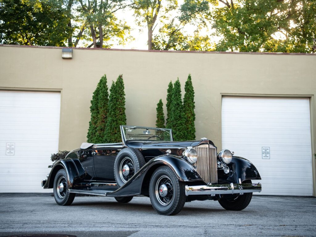 1934 Packard  Eight Coupe Roadster Series 1101  (SOLD)
