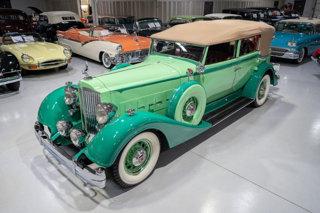 (SOLD) 1934 Packard  Twelve Dietrich Convertible Sedan