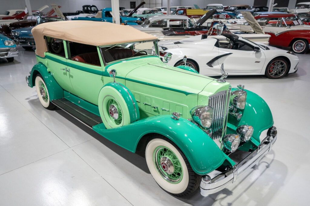 (SOLD) 1934 Packard  Twelve Dietrich Convertible Sedan