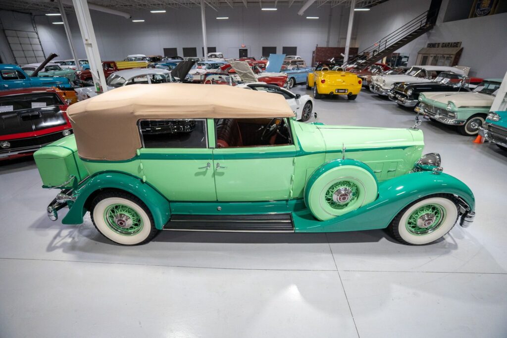 (SOLD) 1934 Packard  Twelve Dietrich Convertible Sedan