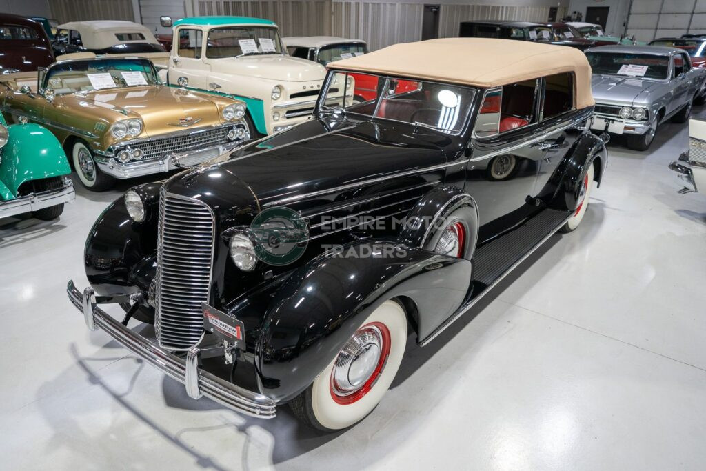 1936 Cadillac  Series 85 V-12 Fleetwood Convertible Sedan