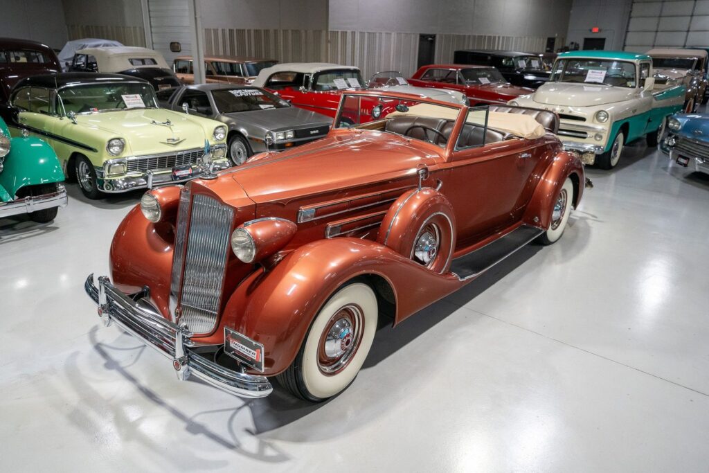 1937 Packard  Twelve Model 1507-1039 Coupe-Roadster  (SOLD)