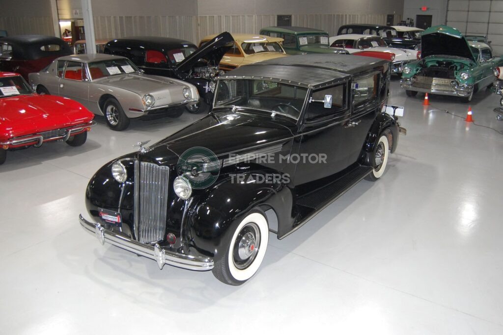 (SOLD) 1938 Packard  Rollston Eight 1668 All-Weather Panel Brougham
