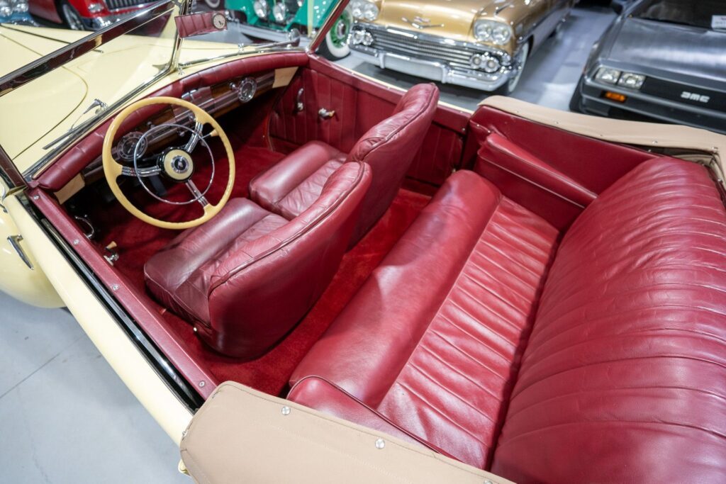 (SOLD) 1939 Packard  Series 1701 One-Twenty Darrin Convertible Sedan