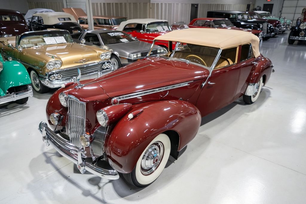 1940 Packard  Custom Darrin Super-8 One-Eighty Convertible Sedan  (SOLD)