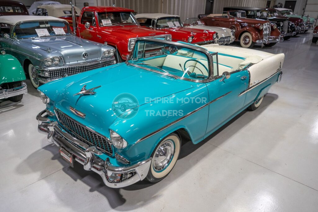 (SOLD) 1955 Chevrolet  Bel Air Convertible