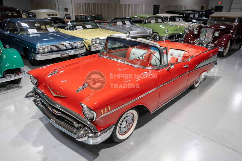 (SOLD)  1957 Chevrolet  Bel Air Convertible