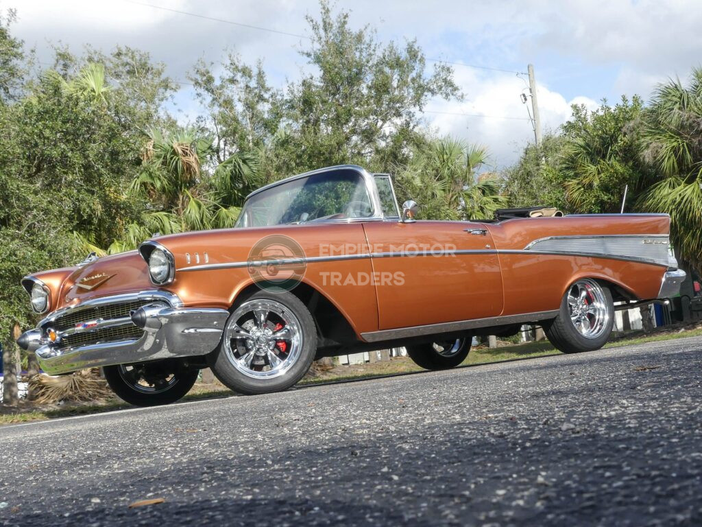 (SOLD) 1957 Chevrolet  Bel Air Convertible Restomod