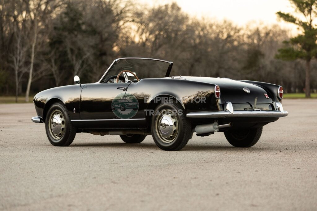 (SOLD) 1958 Alfa Romeo  Giulietta Veloce Spider