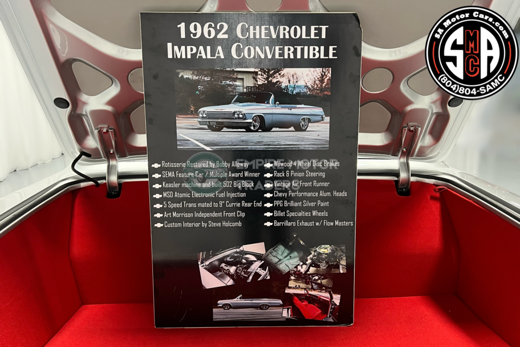(SOLD)  1962 Chevrolet  Impala