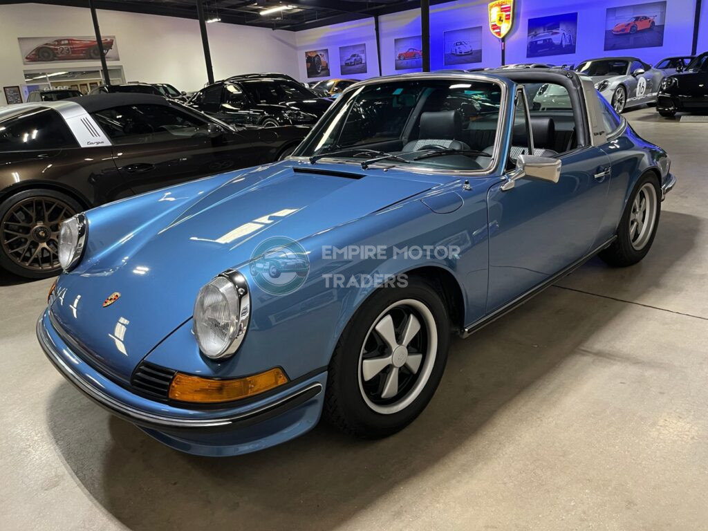 (SOLD) 1973 Porsche  911 T Restored CIS FI Targa