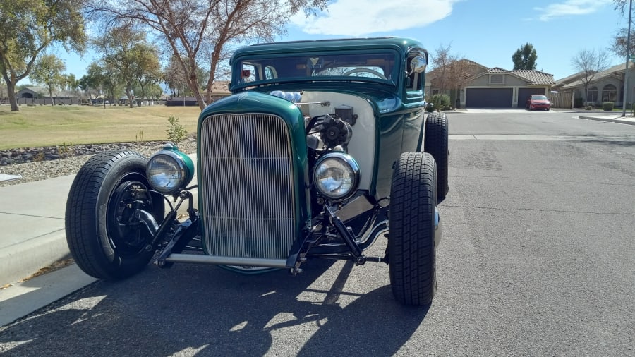 1932 Assembled Ford 5-Window Coupe