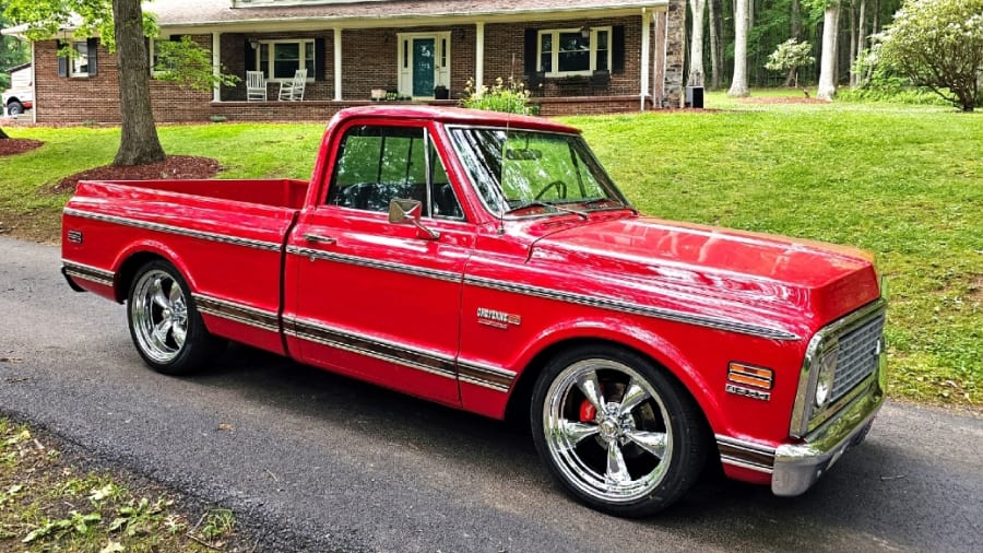 1971 Chevrolet C10 Cheyenne Super Pickup