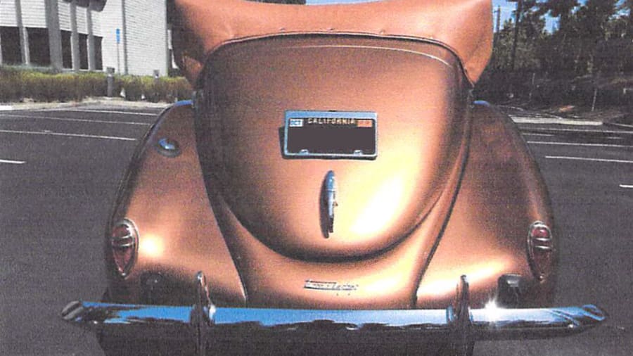 1939 Lincoln Zephyr Convertible Sedan