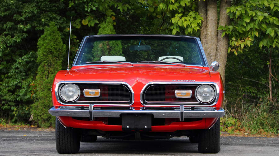 1969 Plymouth Barracuda Formula S Convertible