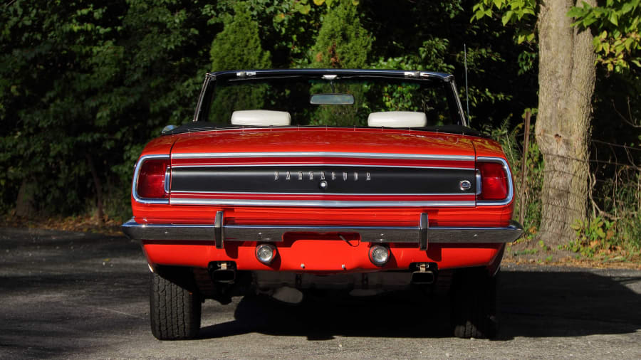 1969 Plymouth Barracuda Formula S Convertible